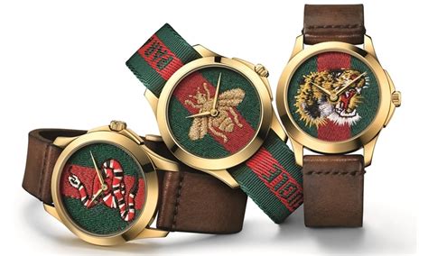 gucci horloge tijger